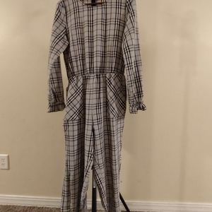 Plaid Jumper, size women's medium